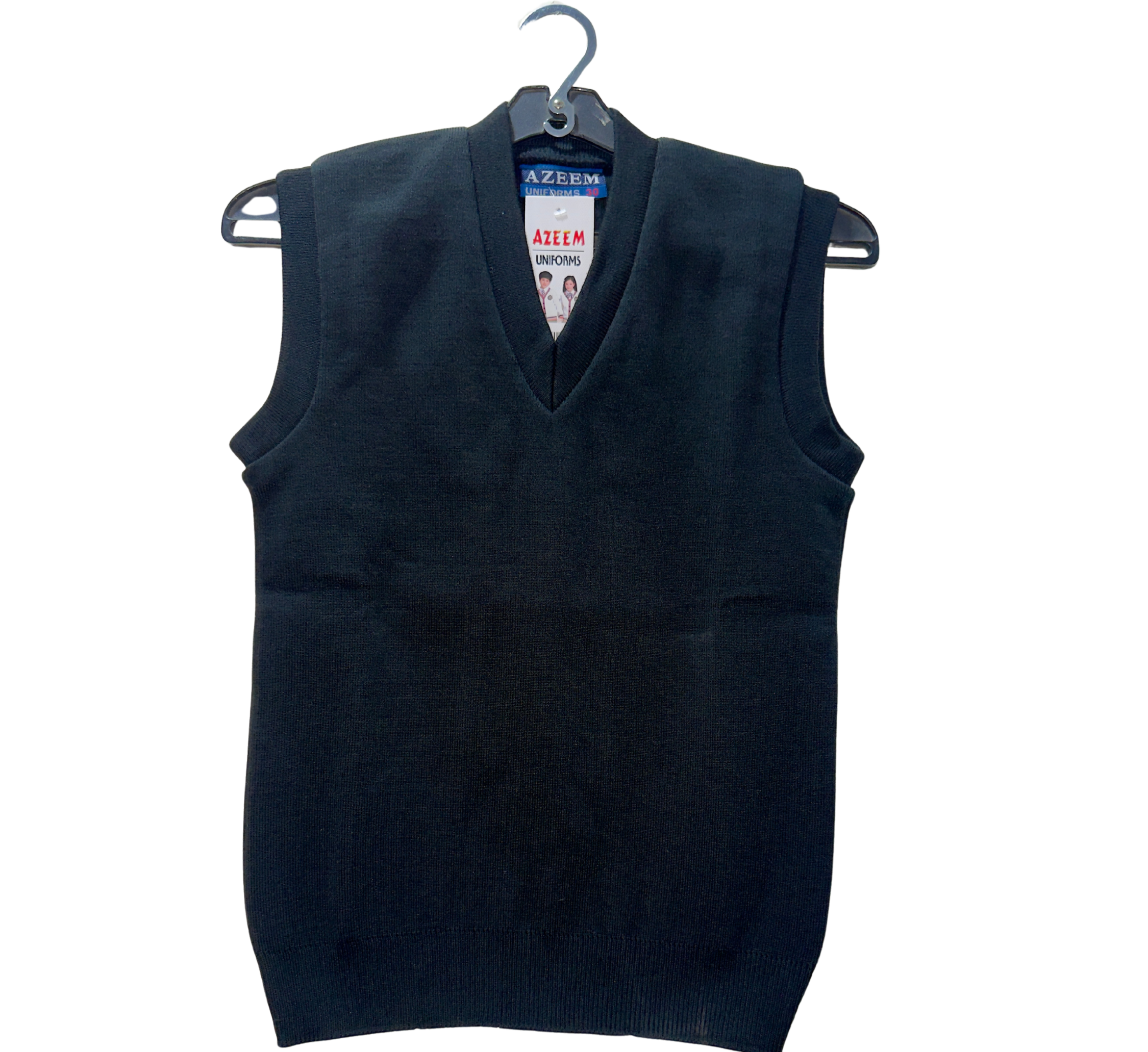 Sleeveless V-Neck School Vest (US Cut) – Fully Customizable Colors